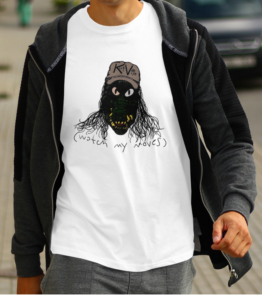 Kurt Vile My Moves Indie Rock Monster Hat T-Shirt