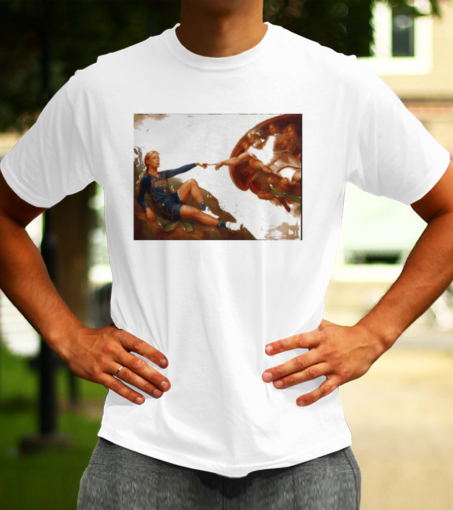 Sophie Cunningham Indiana Fever NBA 2026 Point Creation Adam T-Shirt