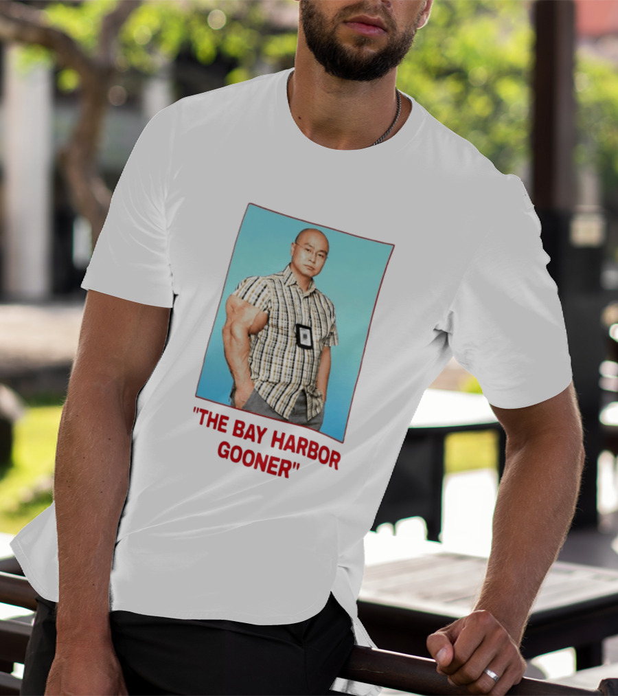The Bay Harbor Gooner Dexter Masuka Meme Buff T-Shirt
