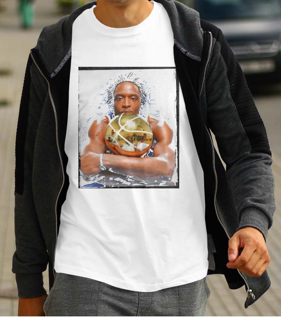 OG Anunoby Basketball Reflection Artistic Slam Magazine Photoshoot T-Shirt