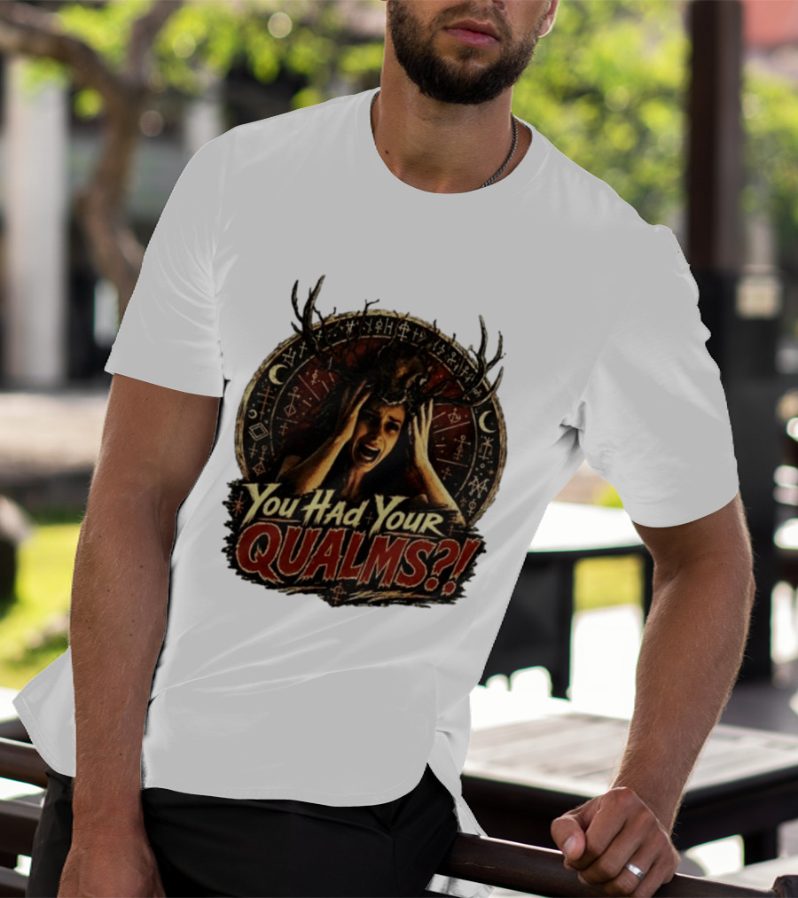 Patricia Widows Bay You Had Your Qualms Ritual Symbolism Antlered Figure T-Shirt