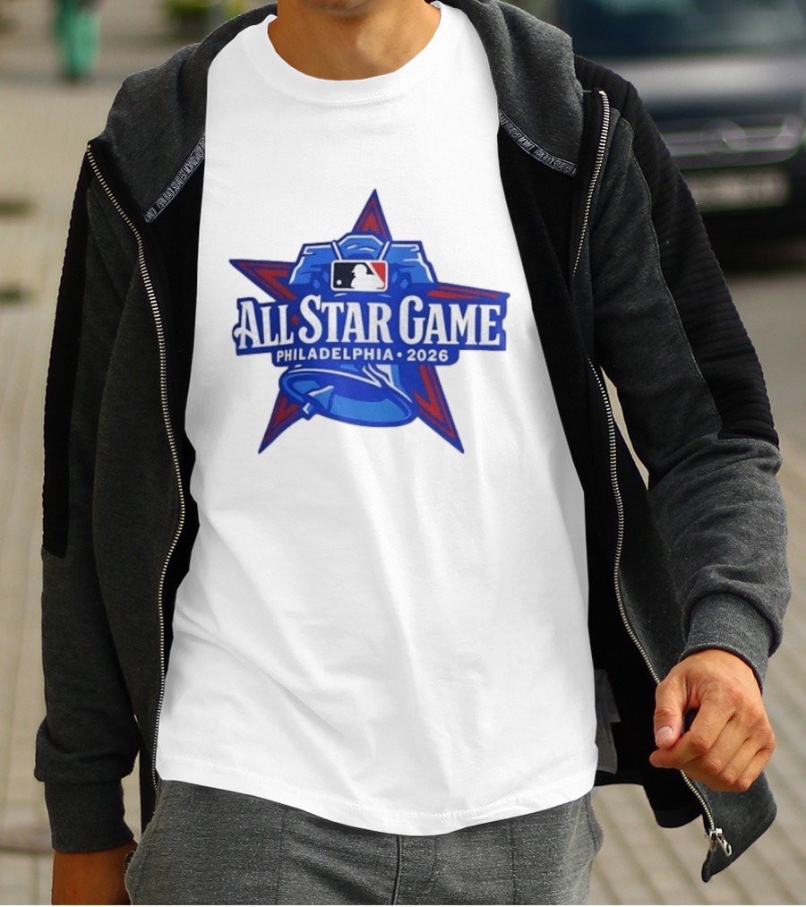Philadelphia Phillies MLB All Star Game 2026 Drop Shoulder T-Shirt