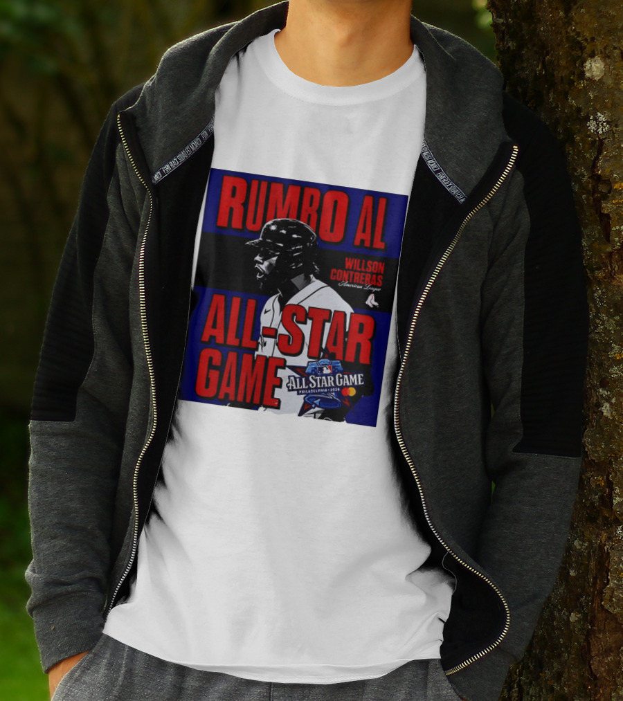 Rumbo AL All Star Game 2026 Willson Contreras Boston Red Sox Philadelphia T-Shirt