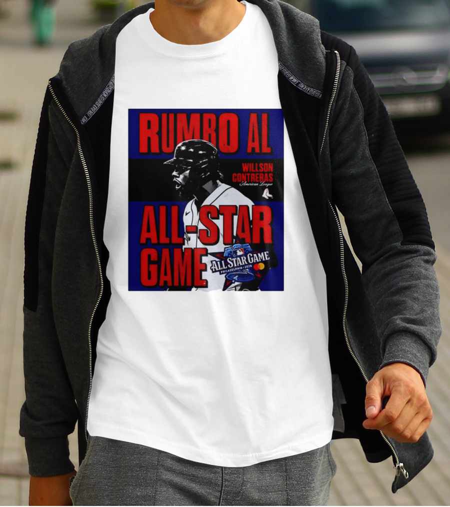 Rumbo AL All Star Game 2026 Willson Contreras Boston Red Sox Philadelphia T-Shirt