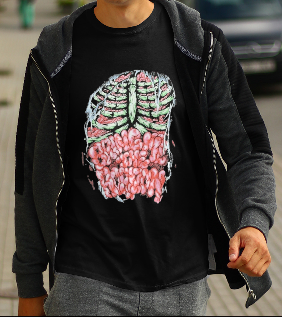 Bring Me The Horizon BMTH Ribcage Skeleton 2026 T-Shirt