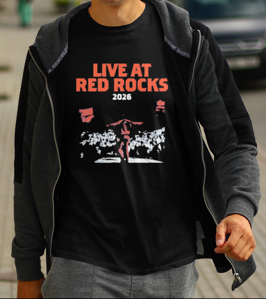 Live At Red Rocks 2026 Concert Performer Music Event T-Shirt