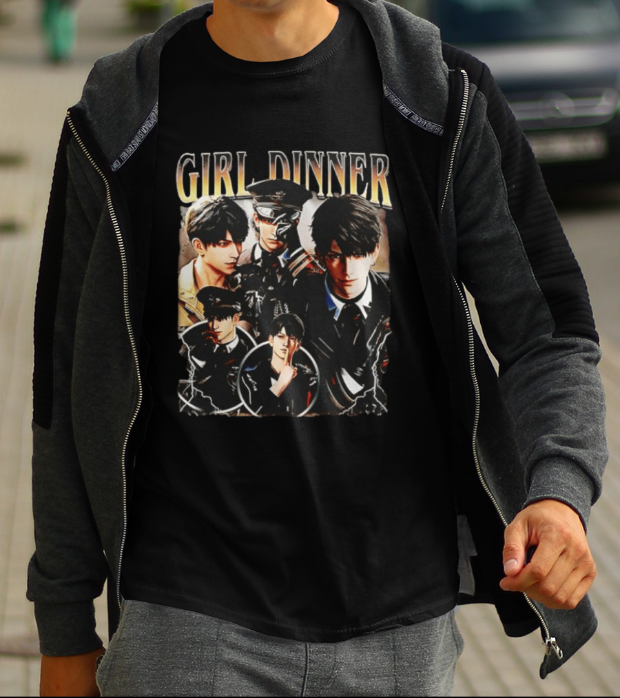 Girl Dinner Love Deepspace Xavier Zayne Rafayel Sylus Qiang T-Shirt