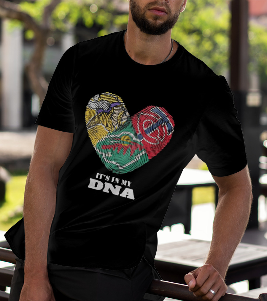 Minnesota Vikings Timberwolves Wild It's In My DNA T-Shirt