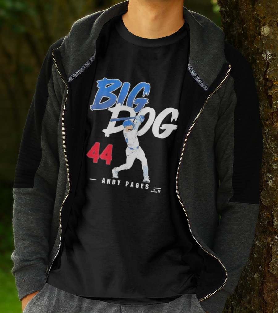 MLB Los Angeles Dodgers Andy Pages 44 Big Dog T-Shirt