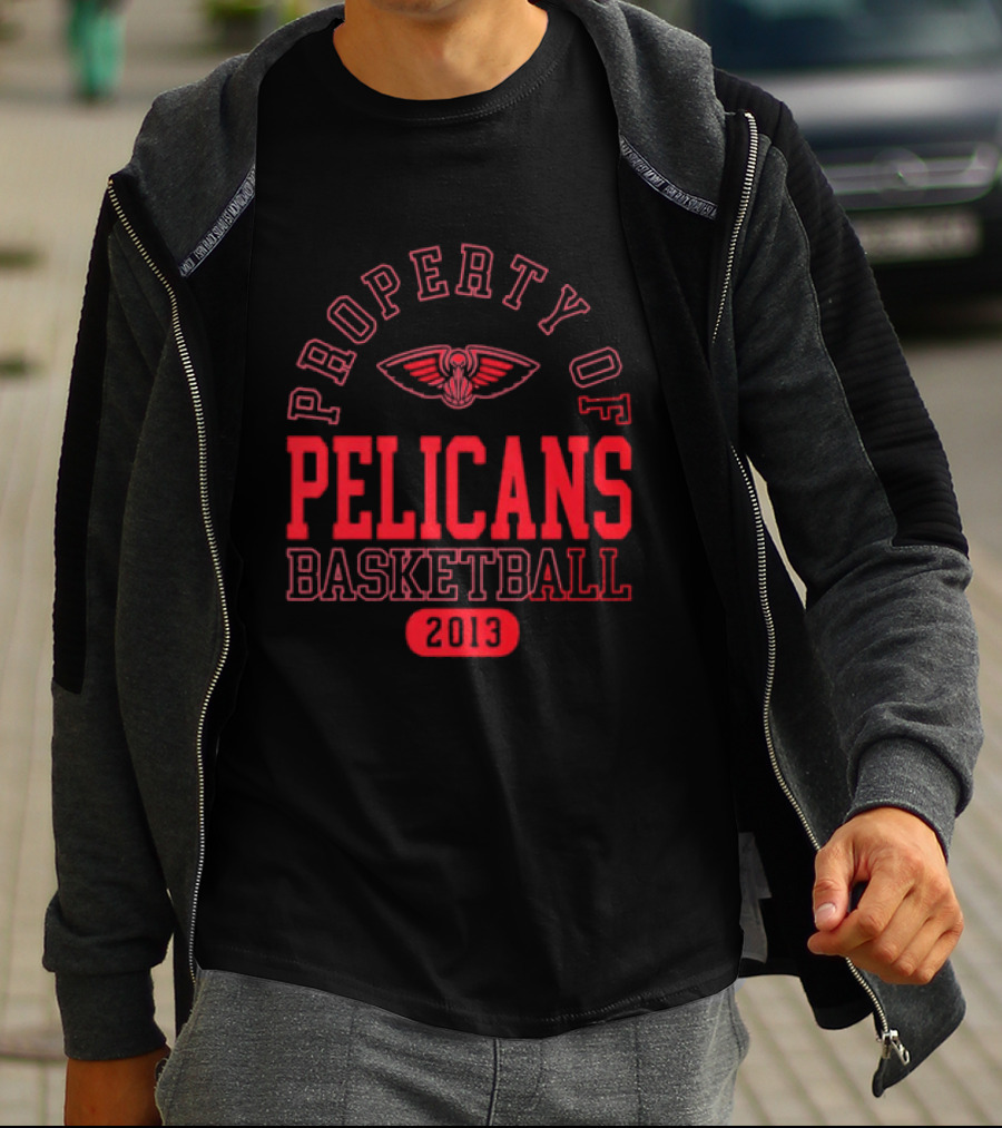 Property Of New Orleans Pelicans Basketball 2013 T-Shirt
