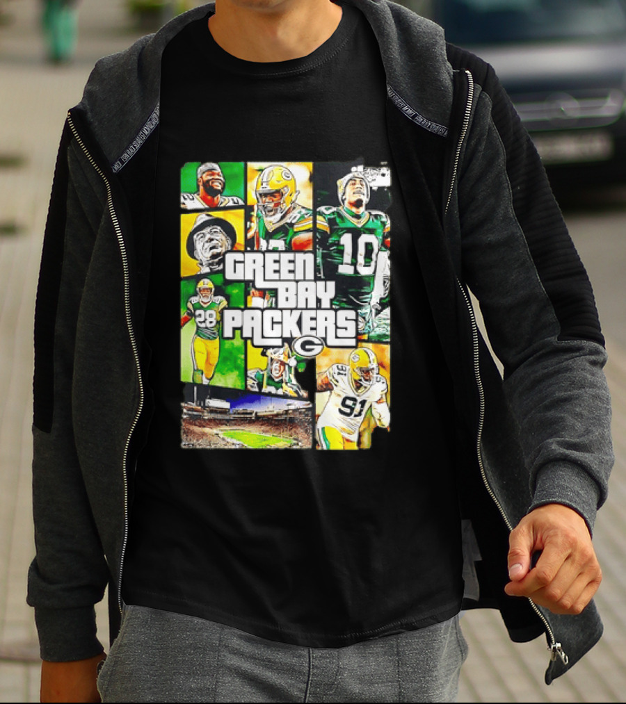 Green Bay Packers Football NFL Team Fan Merchandise T-Shirt