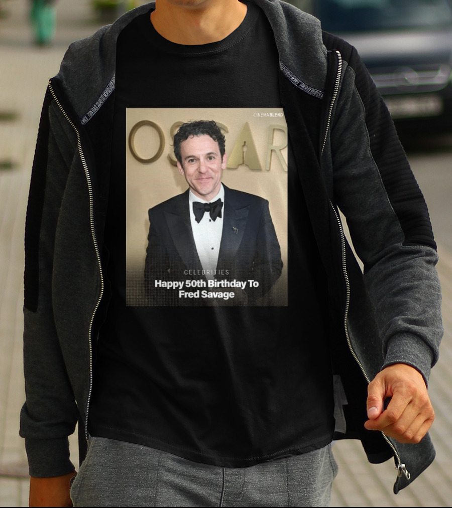 Happy 50th Birthday To Fred Savage CinemaBlend Celebrities T-Shirt
