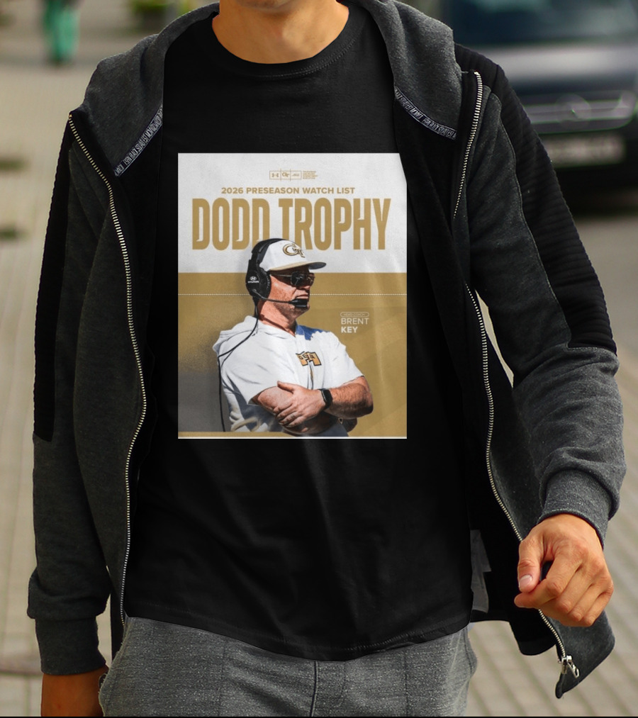 2026 Preseason List Dodd Trophy Head Coach Brent Key T-Shirt