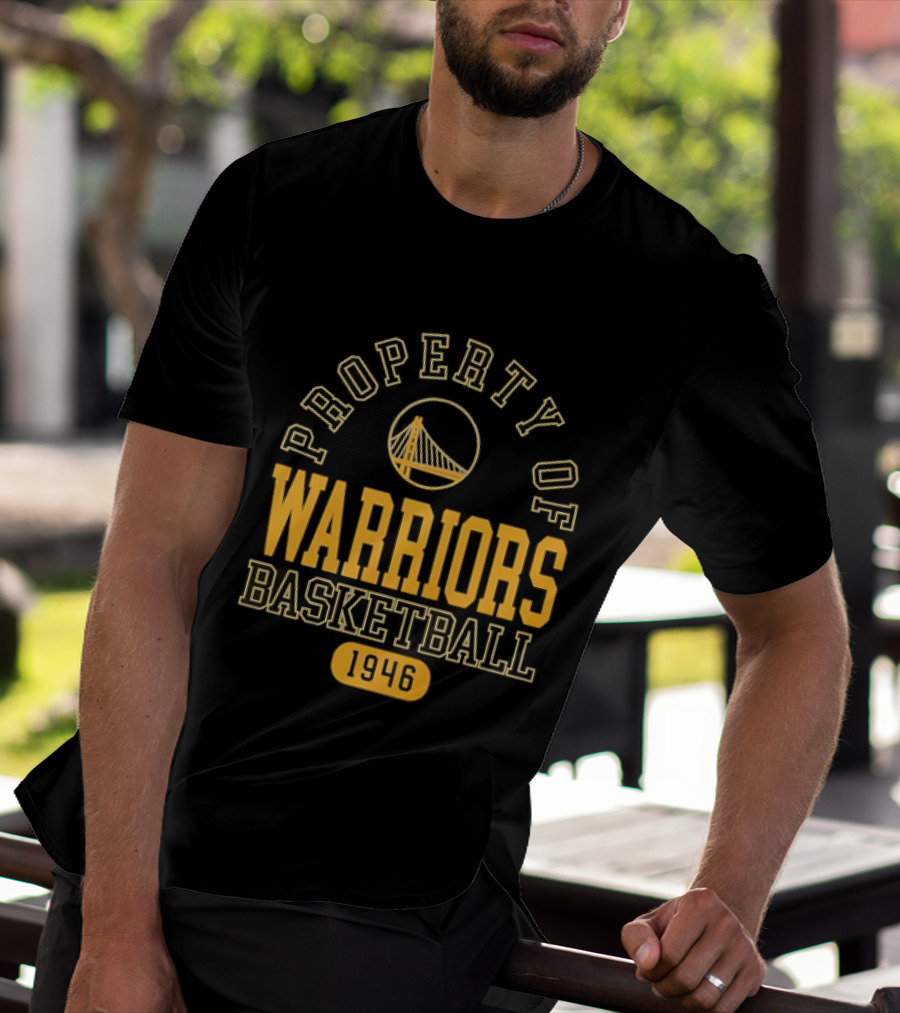 Property Of Warriors Basketball 1946 Golden State Iconic Team Heritage T-Shirt