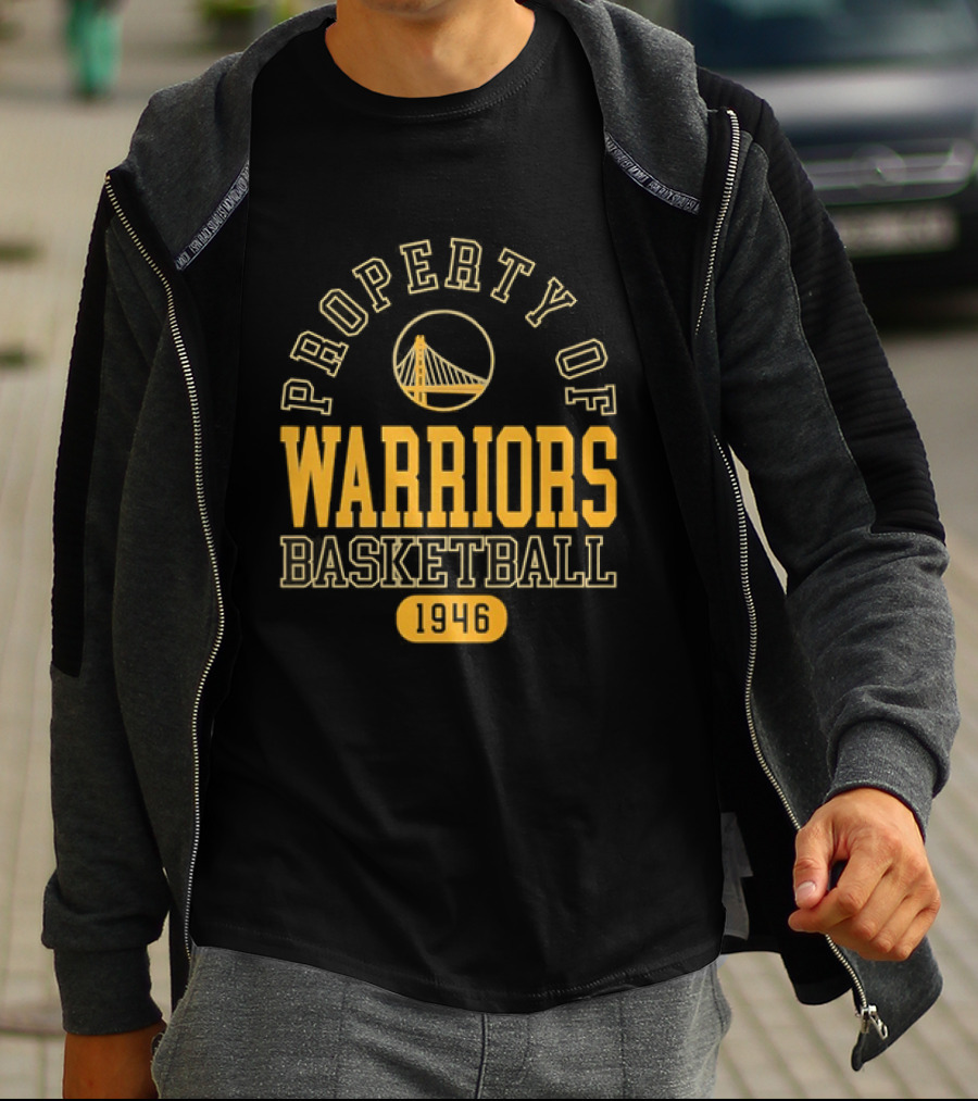 Property Of Warriors Basketball 1946 Golden State Iconic Team Heritage T-Shirt