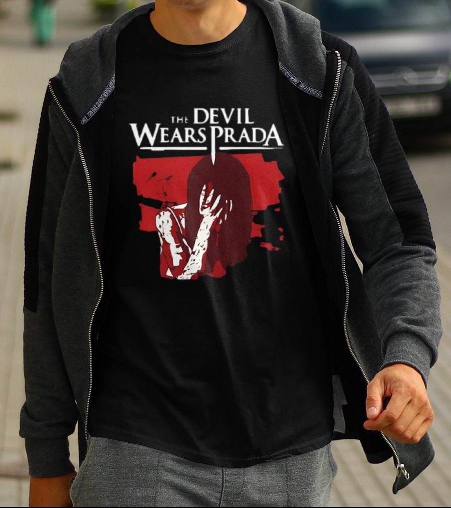 The Devil Wears Prada Crying Girl Red T-Shirt