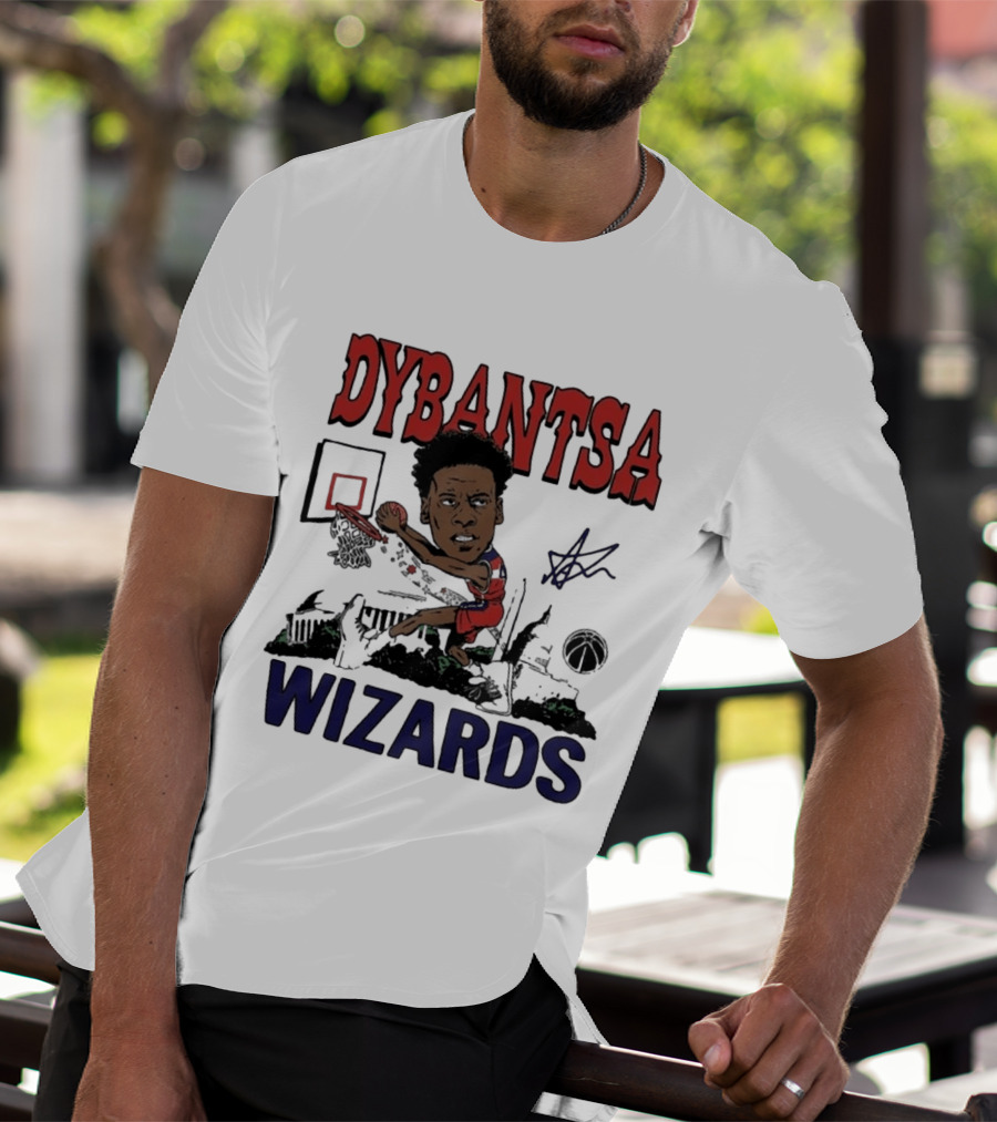 Dybantsa Washington Wizards Rookie Tri Blend Homage T-Shirt