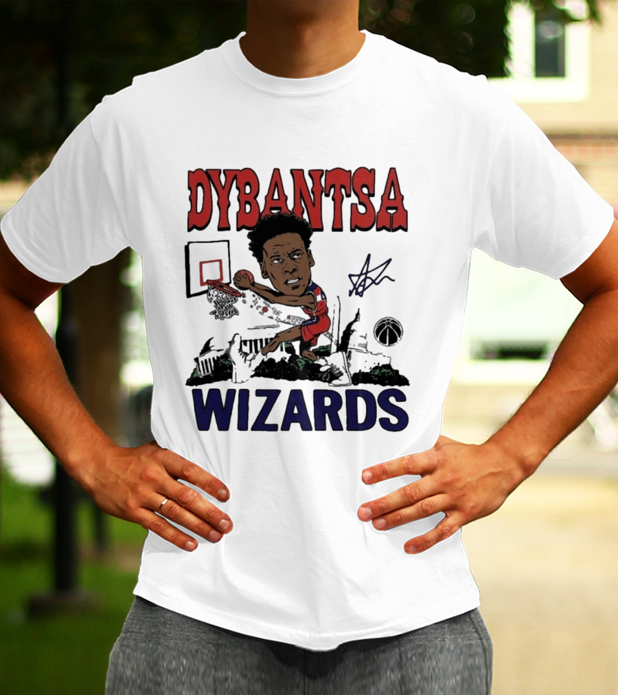 Dybantsa Washington Wizards Rookie Tri Blend Homage T-Shirt