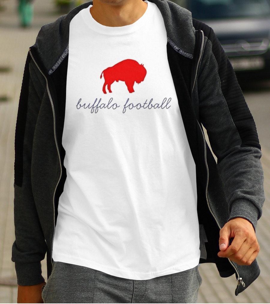 Buffalo Football Red Buffalo T-Shirt