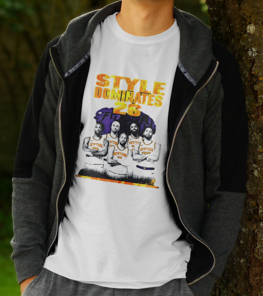 New York Knicks Basketball Style Dominates 26 T-Shirt