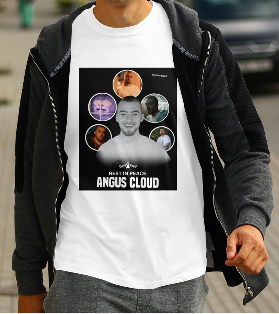 Angus Cloud Memorial Tribute AnimeFeels Rest In Peace T-Shirt