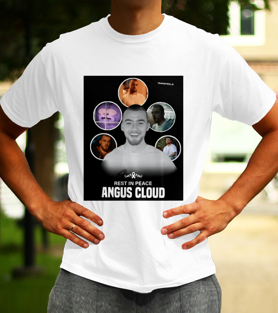 Angus Cloud Memorial Tribute AnimeFeels Rest In Peace T-Shirt