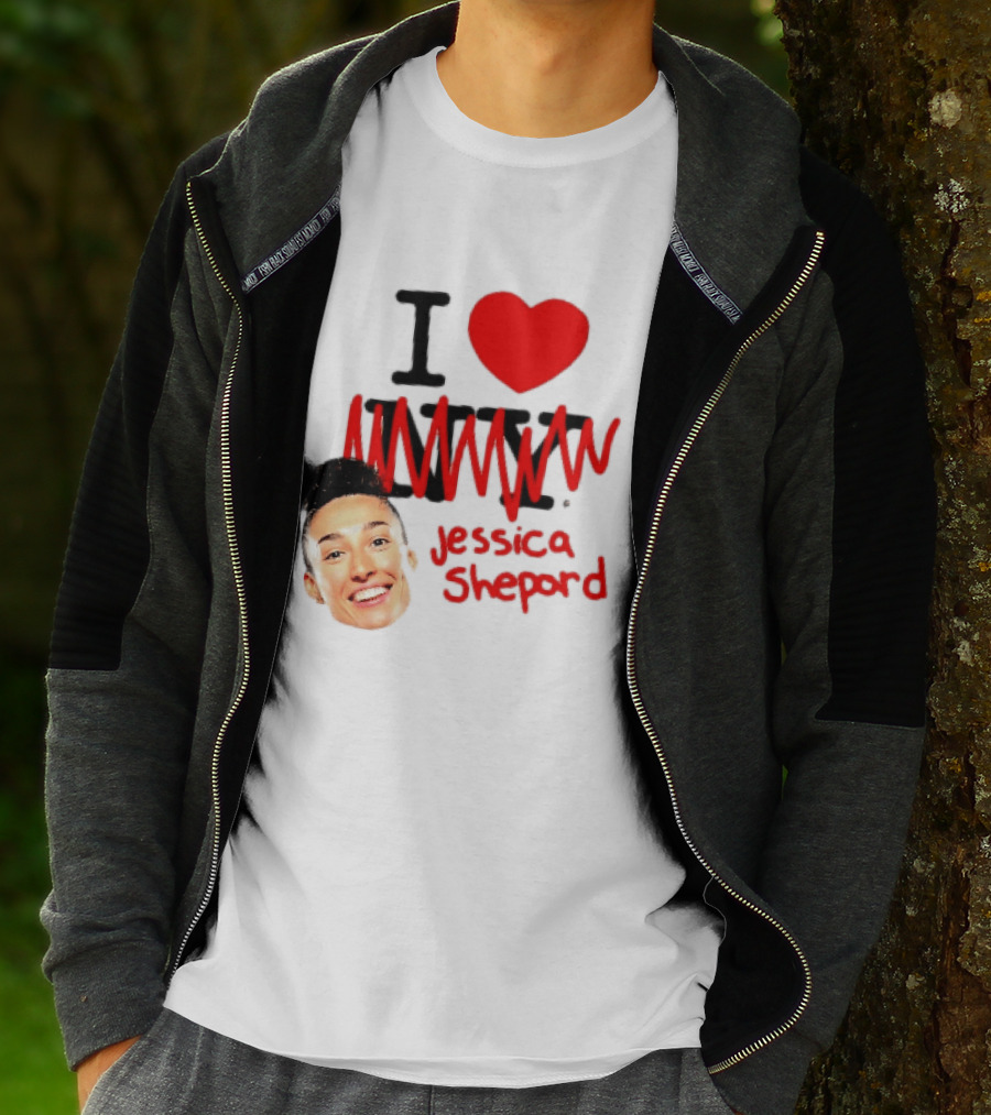 I Love NY Jessica Shepard Heartbeat T-Shirt