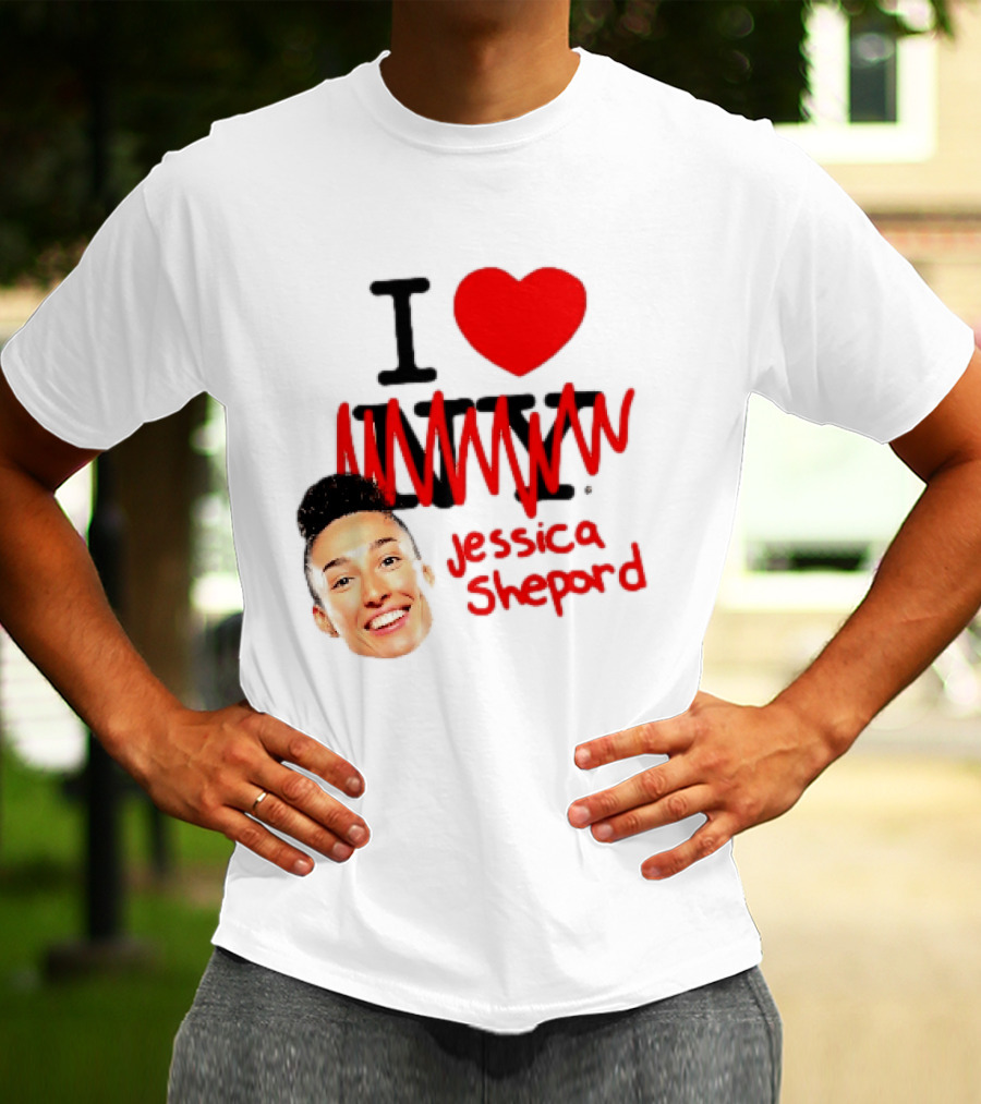 I Love NY Jessica Shepard Heartbeat T-Shirt
