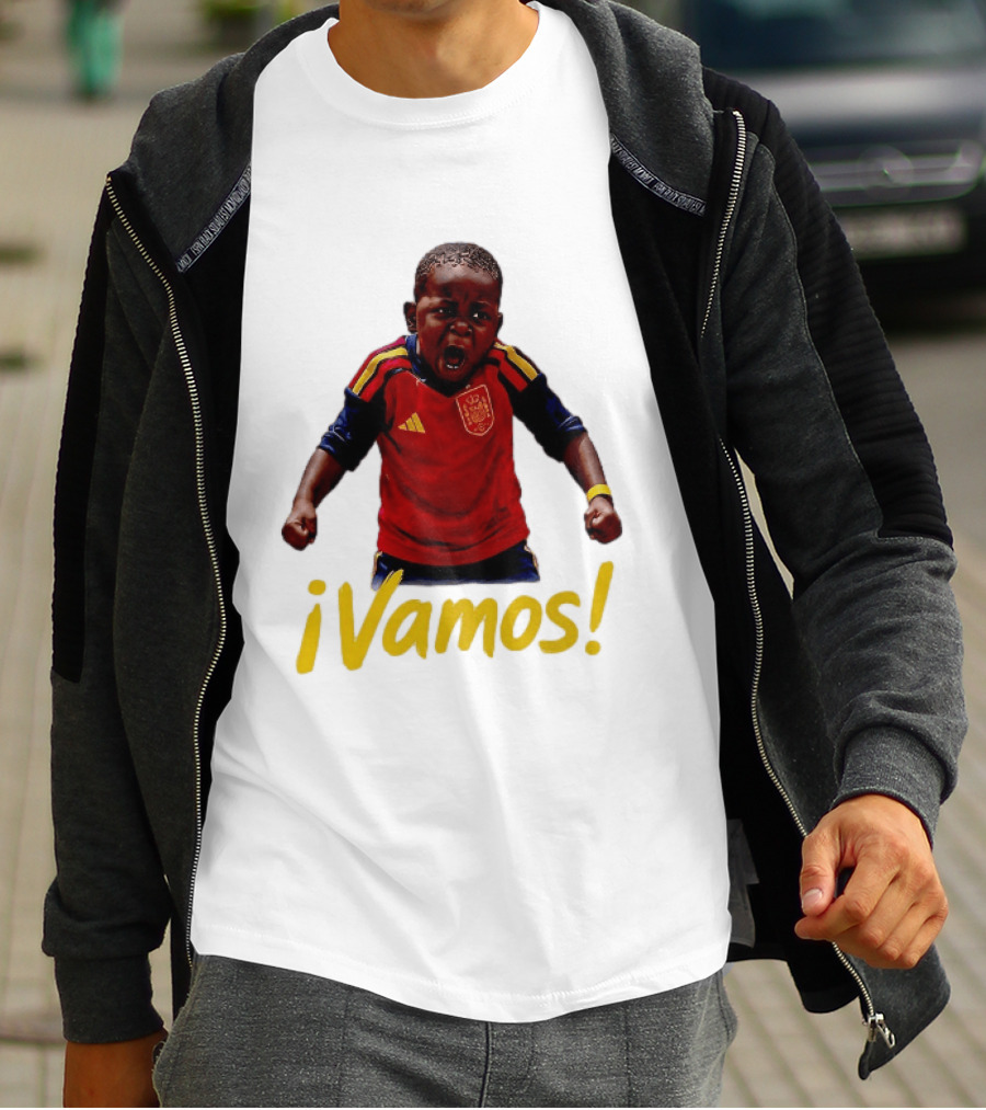 ¡Vamos! Lamine Yamal Spain Football Meme Spain Team Spirit T-Shirt