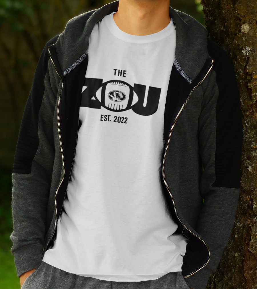 Missouri Tigers The Zou Football Est 2022 T-Shirt