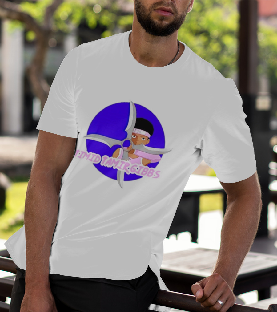 Timid Tamir Gibbs Windmill Shuriken Ninja T-Shirt