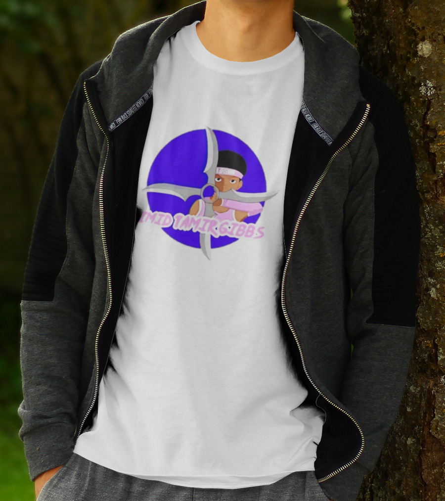 Timid Tamir Gibbs Windmill Shuriken Ninja T-Shirt