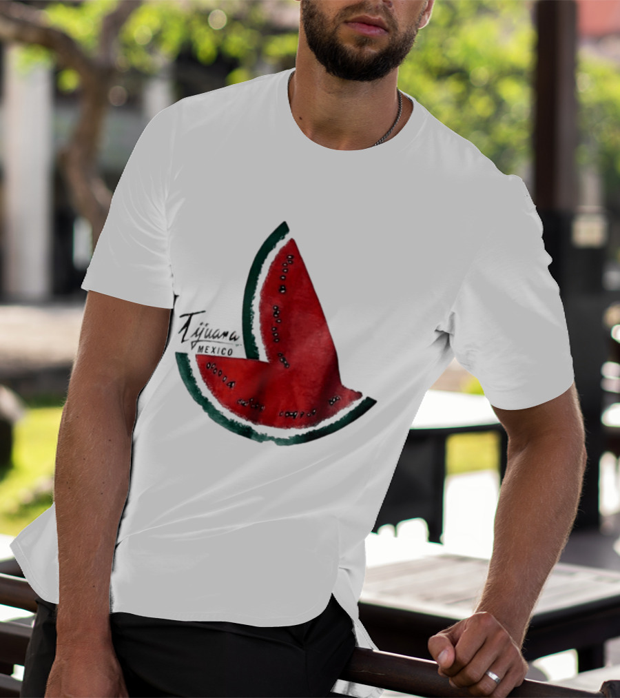 Tijuana Mexico Watermelon Summer Snack Souvenir T-Shirt