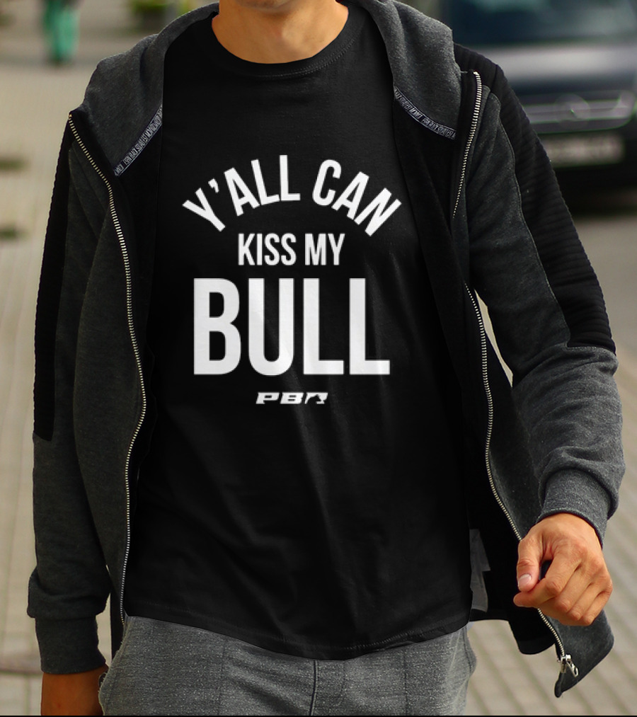 PBR Y'all Can Kiss My Bull T-Shirt