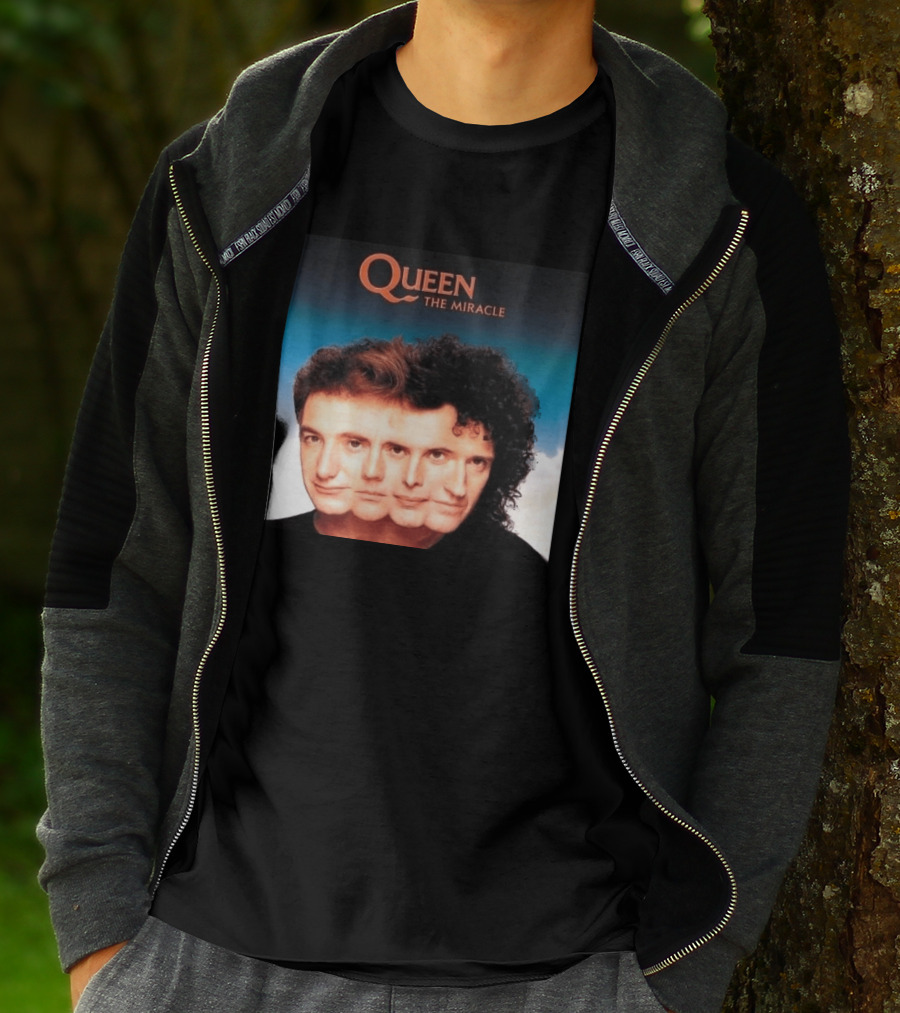 Queen The Miracle Album Cover Art May 1989 Release T-Shirt