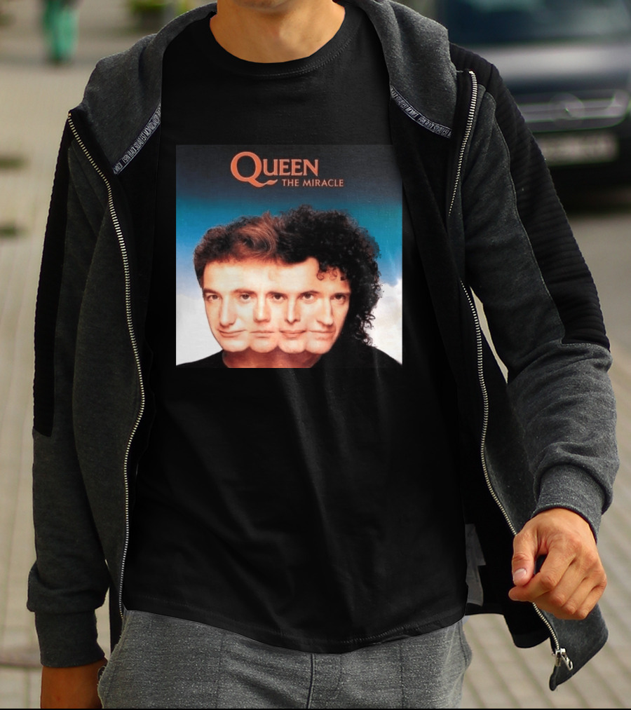 Queen The Miracle Album Cover Art May 1989 Release T-Shirt