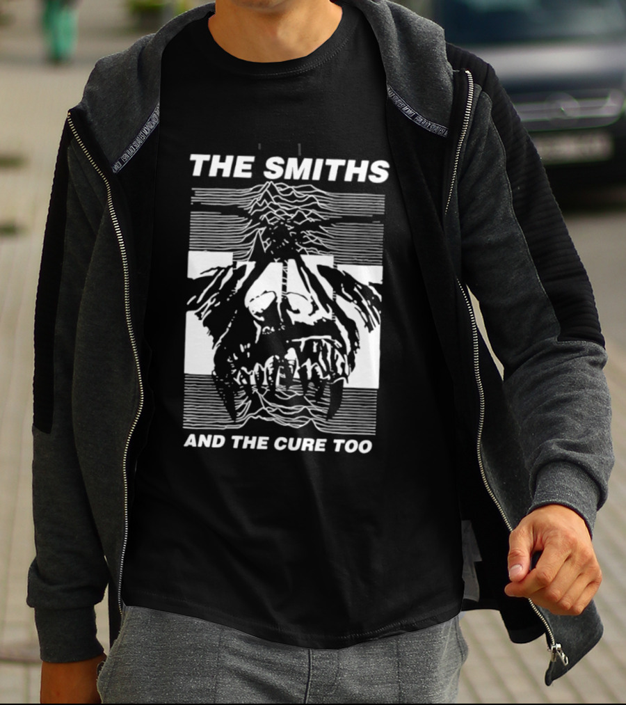 The Smiths And The Cure Too Joy Division Wave Mountain T-Shirt