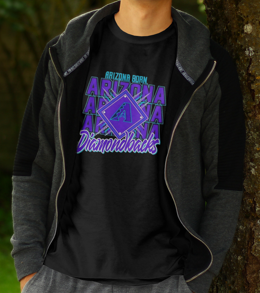Arizona Born Arizona Diamondbacks MLB Fan Gear T-Shirt