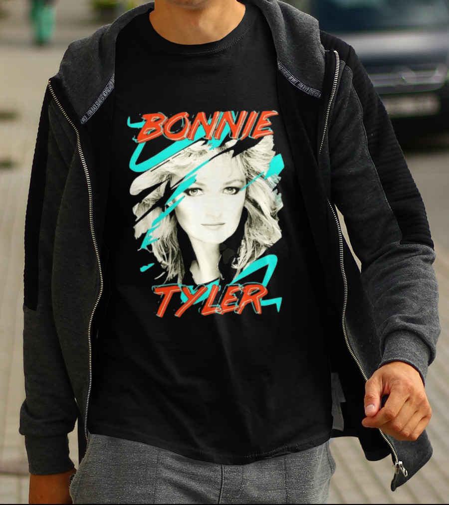 Bonnie Tyler 80s Pop Music Star T-Shirt