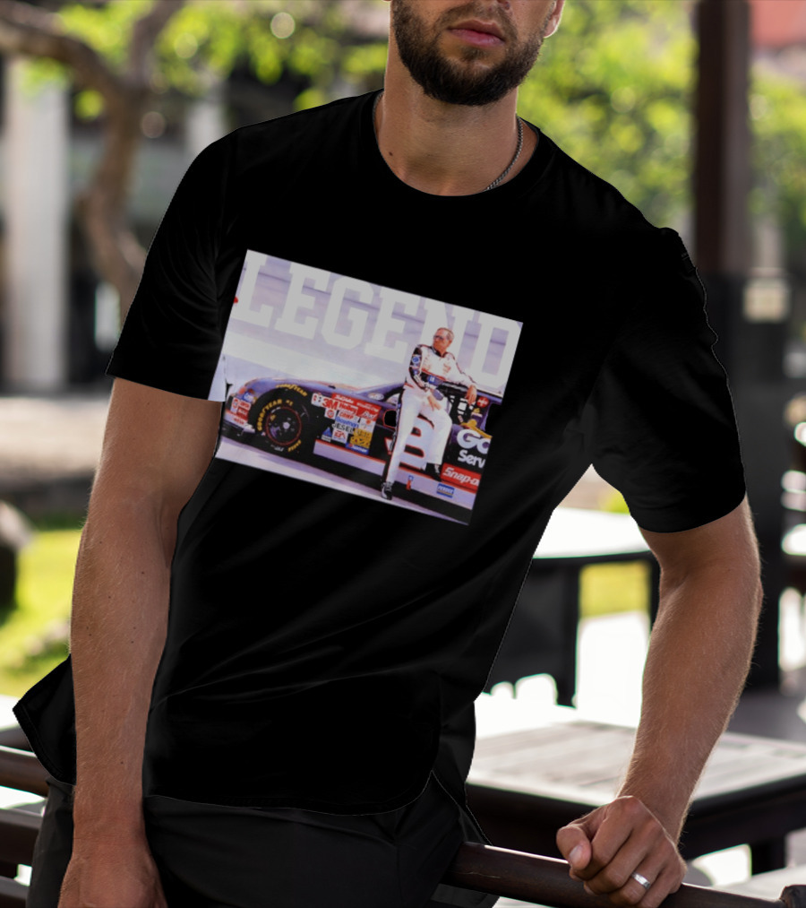 Dale Earnhardt Richard Childress Racing Nascar Winston Cup Legend Goodyear Snap On Holley T-Shirt