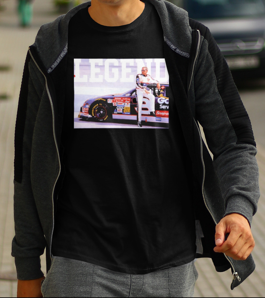 Dale Earnhardt Richard Childress Racing Nascar Winston Cup Legend Goodyear Snap On Holley T-Shirt