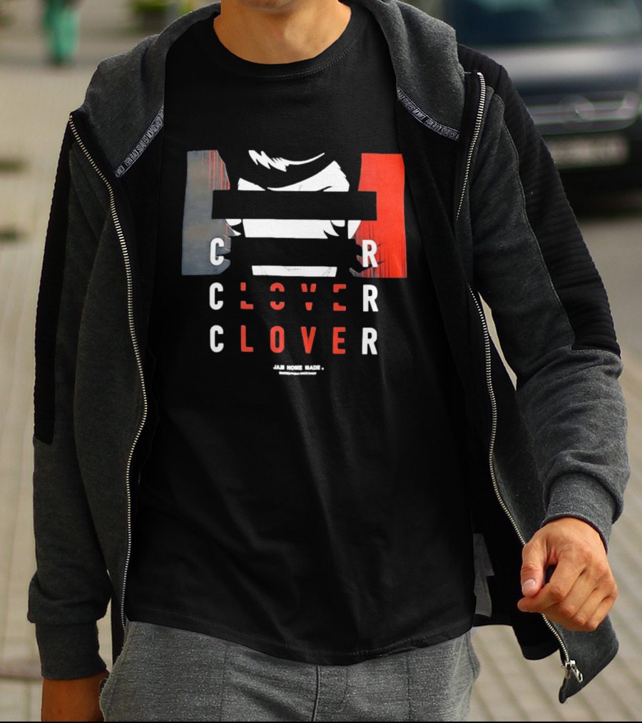 C Clover Clover Jam Home Made Space Dandy Bones Project T-Shirt