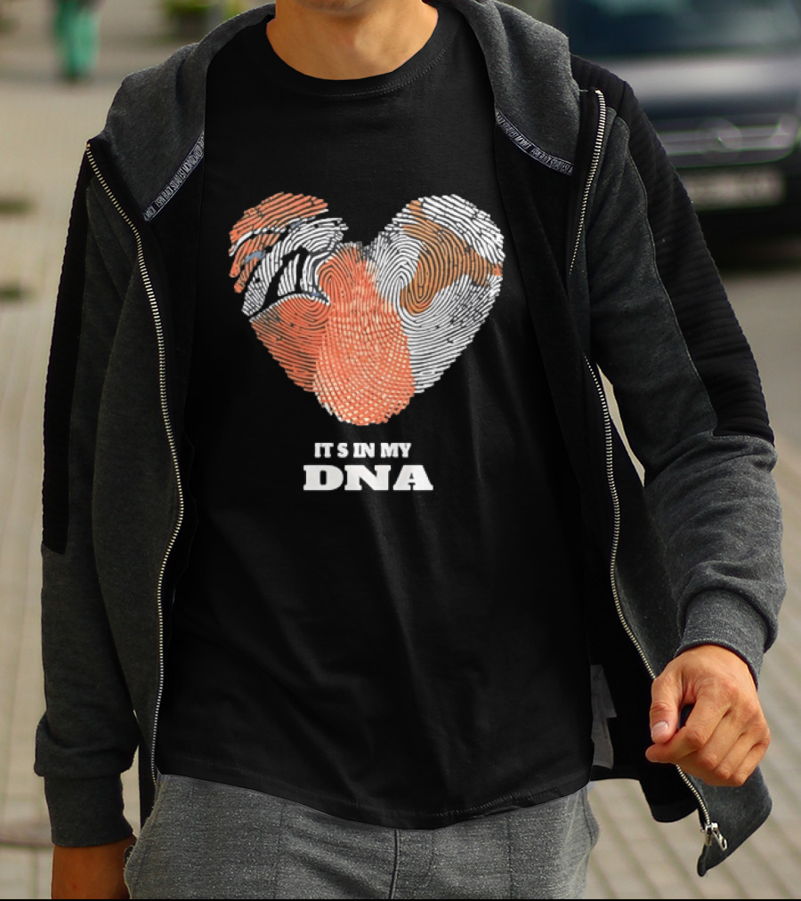 Fingerprint Heart It's In My DNA T-Shirt