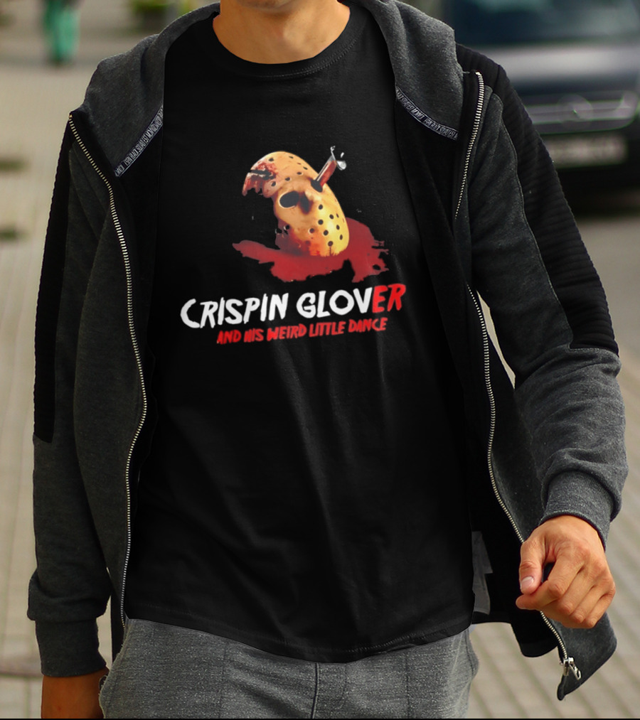 Crispin Glover Jason Mask Friday The 13th And His Weird Little Dance T-Shirt
