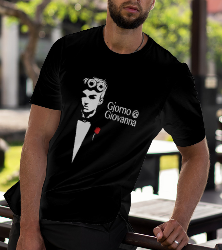 JoJo's Bizarre Adventure Giorno Giovanna Godfather T-Shirt