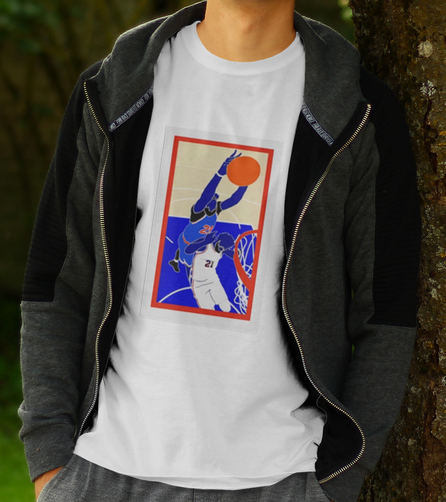 Hang It In The Louvre 2026 OG New York Knicks Dunk T-Shirt
