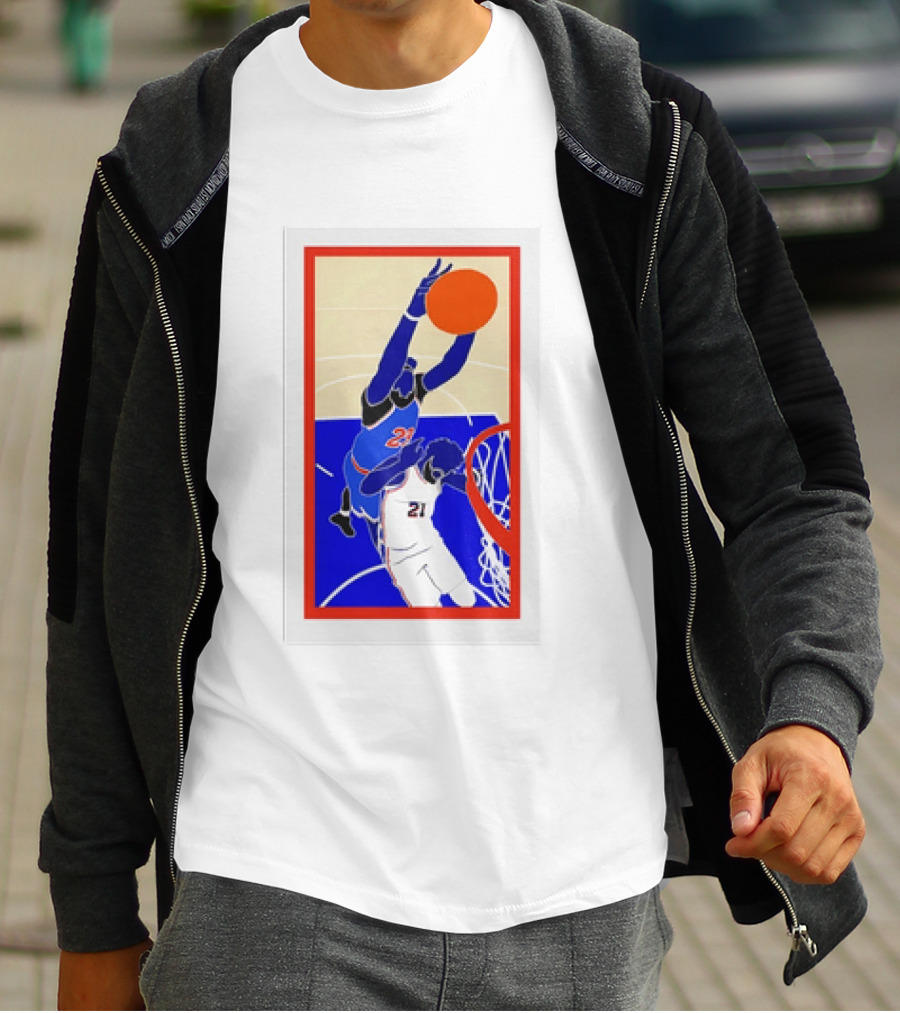 Hang It In The Louvre 2026 OG New York Knicks Dunk T-Shirt