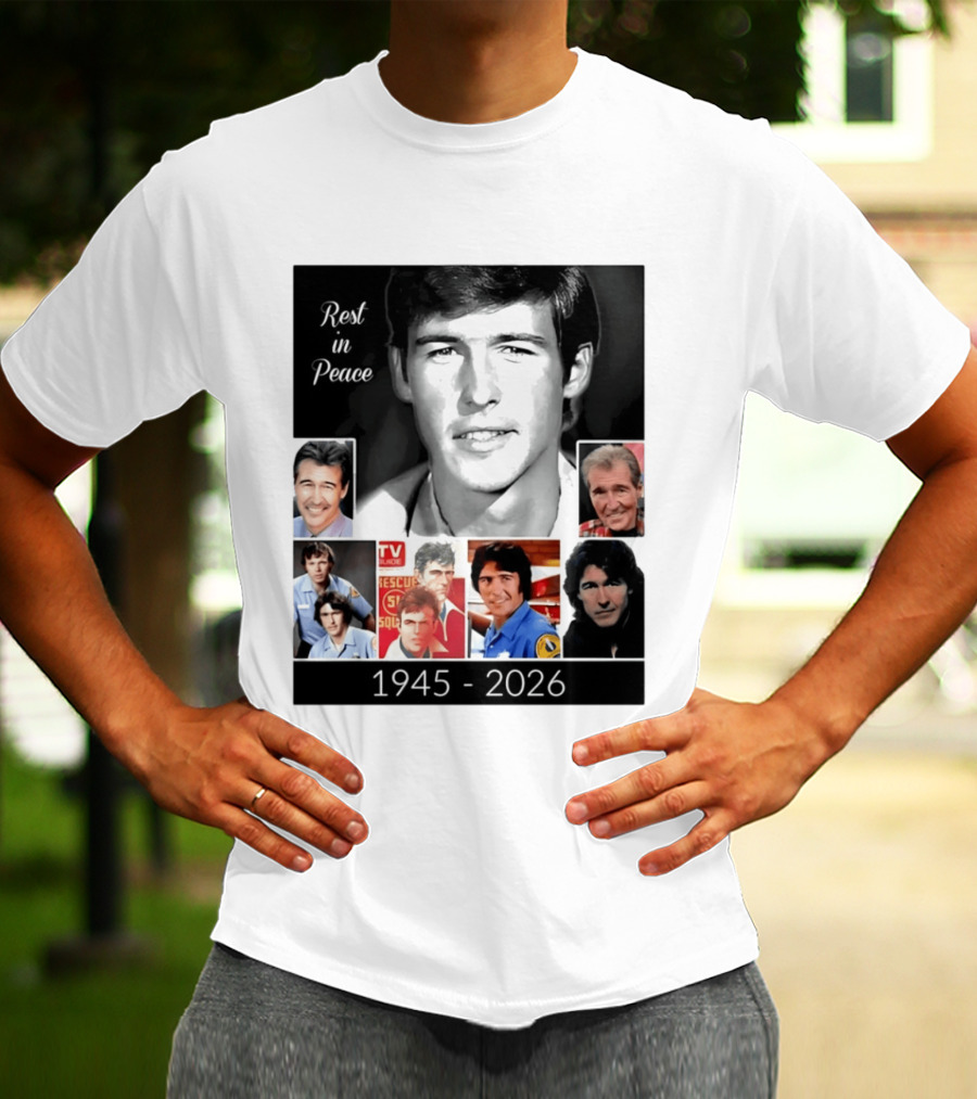 Rest In Peace Randolph Mantooth 1945 2026 Rescue Squad Tribute Images T-Shirt