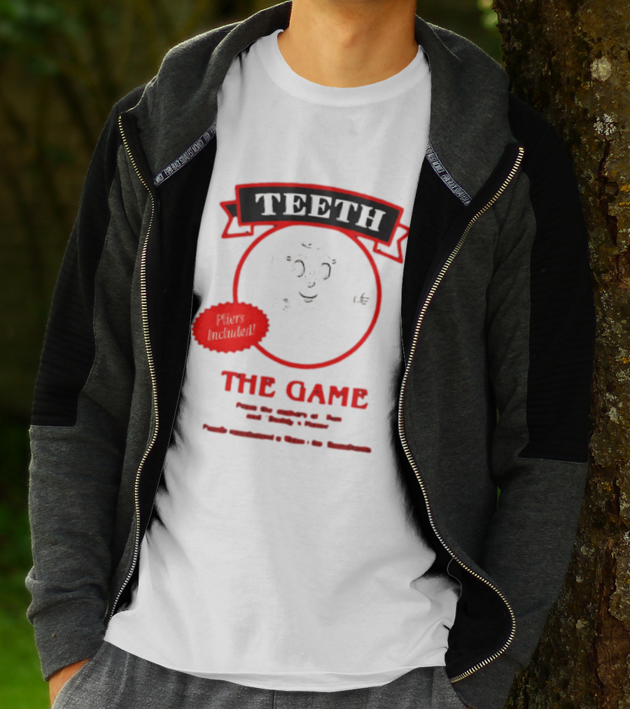 Teeth The Game Pliers Included From The Authors Of Widow's Bay Board Game T-Shirt