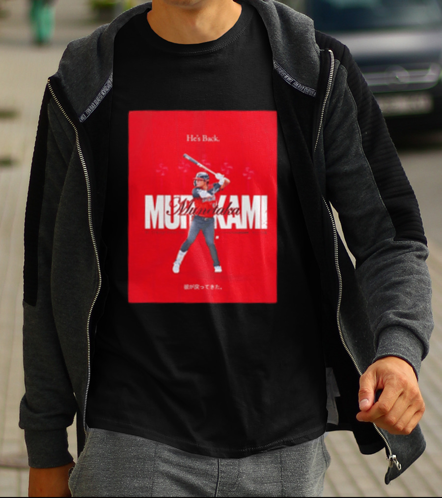 He's Back 2026 American League All Star Munetaka Murakami T-Shirt